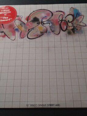 Tyrone Brunson – The Smurf NM Original 12 Single Record in Shrink 1982 ELECTRO